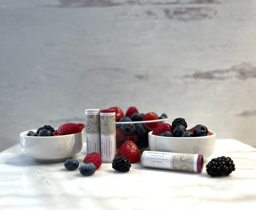 Blackberry + Pomegranate Lip Butter