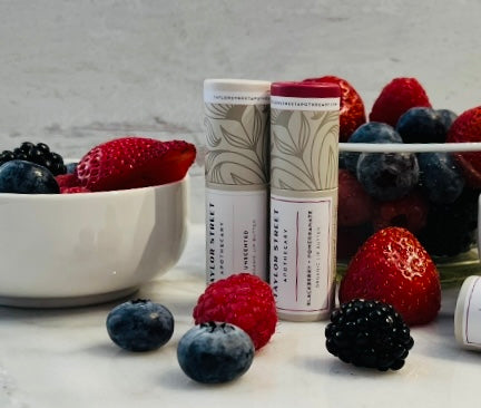 Blackberry + Pomegranate Lip Butter